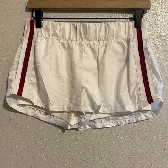 koral white power netz gym shorts red stripes S - Picture 1 of 11